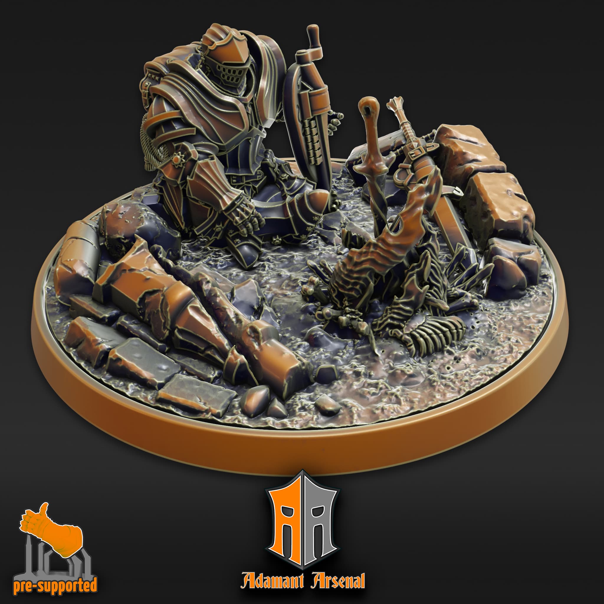 Bonfire Diorama