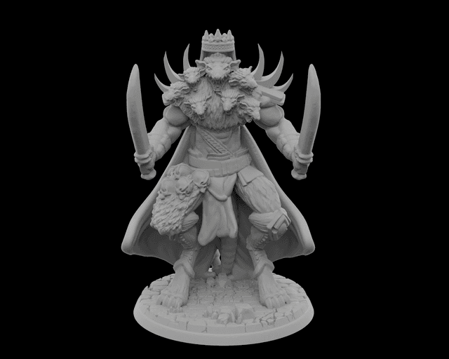 Ratfolk - Rat King - V1 - DnD - by STF_CSC