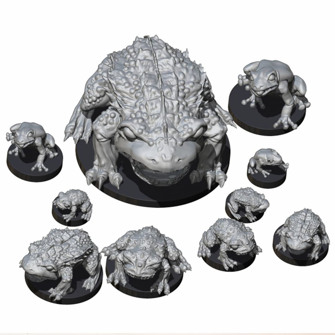 The Giant Frogs of Slundermush Swamp