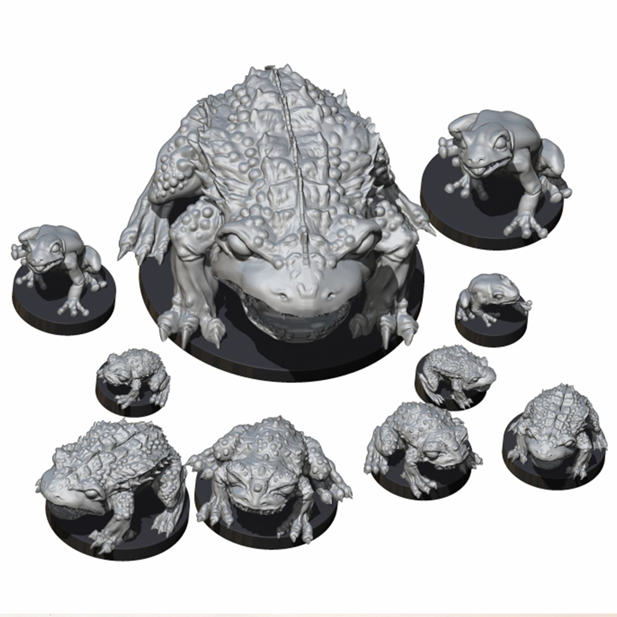 The Giant Frogs of Slundermush Swamp