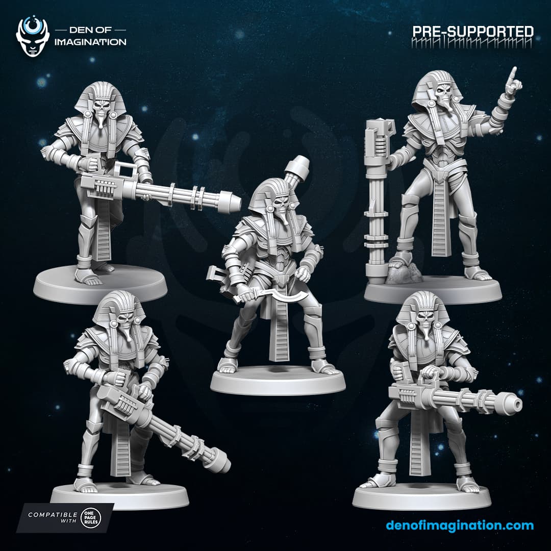 Pharaohs Warriors Unit