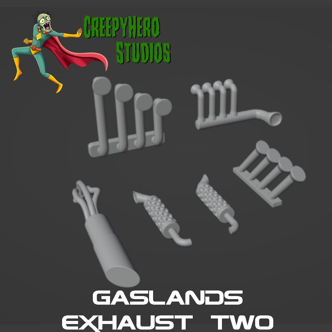 Gaslands Exhaust Two Set