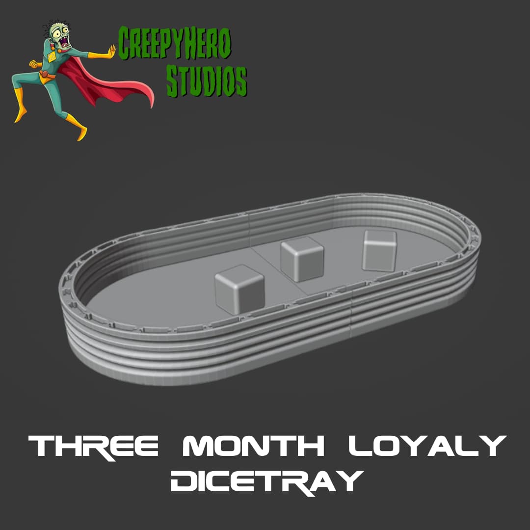 CreepyHero Patreon Three Month Loyalty