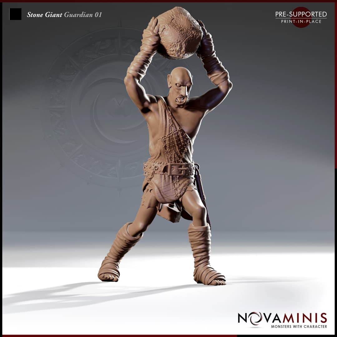 Stone Giant Guardian 01