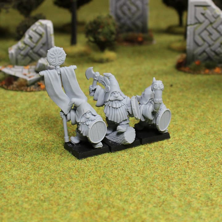 CG Dwarf Rangers with axes