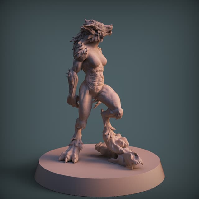 werewolf Female Explorer