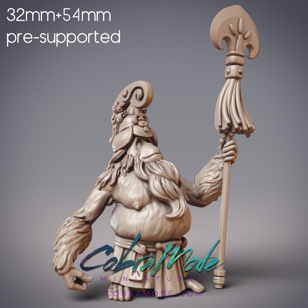 Orangutan Ape Warrior - Koga, Sarugami Zuijin (Pre-Supported)