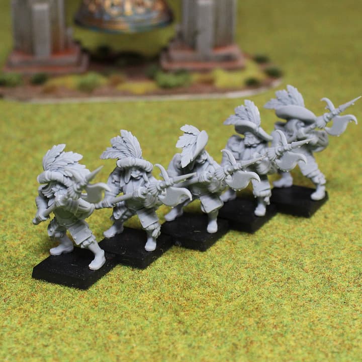 Bornland Halberdiers