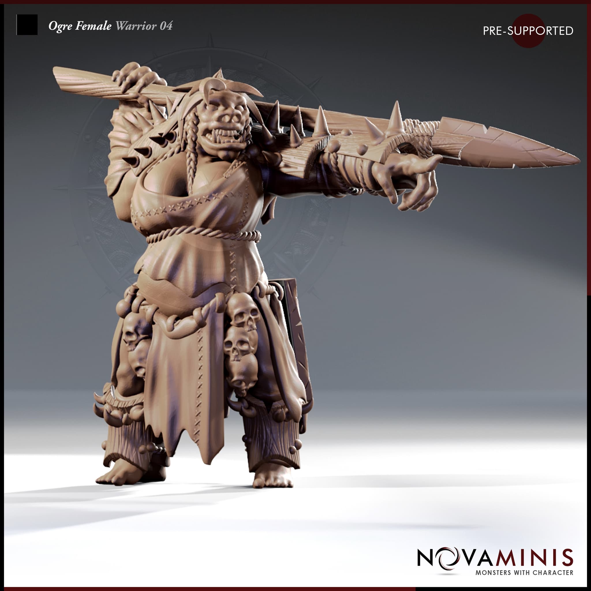 Ogre Female Warrior 04
