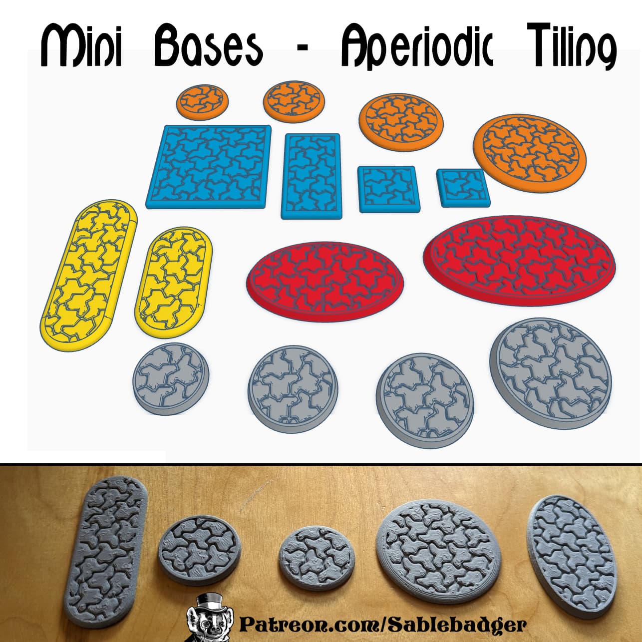 Mini Bases - Aperiodic Tiling