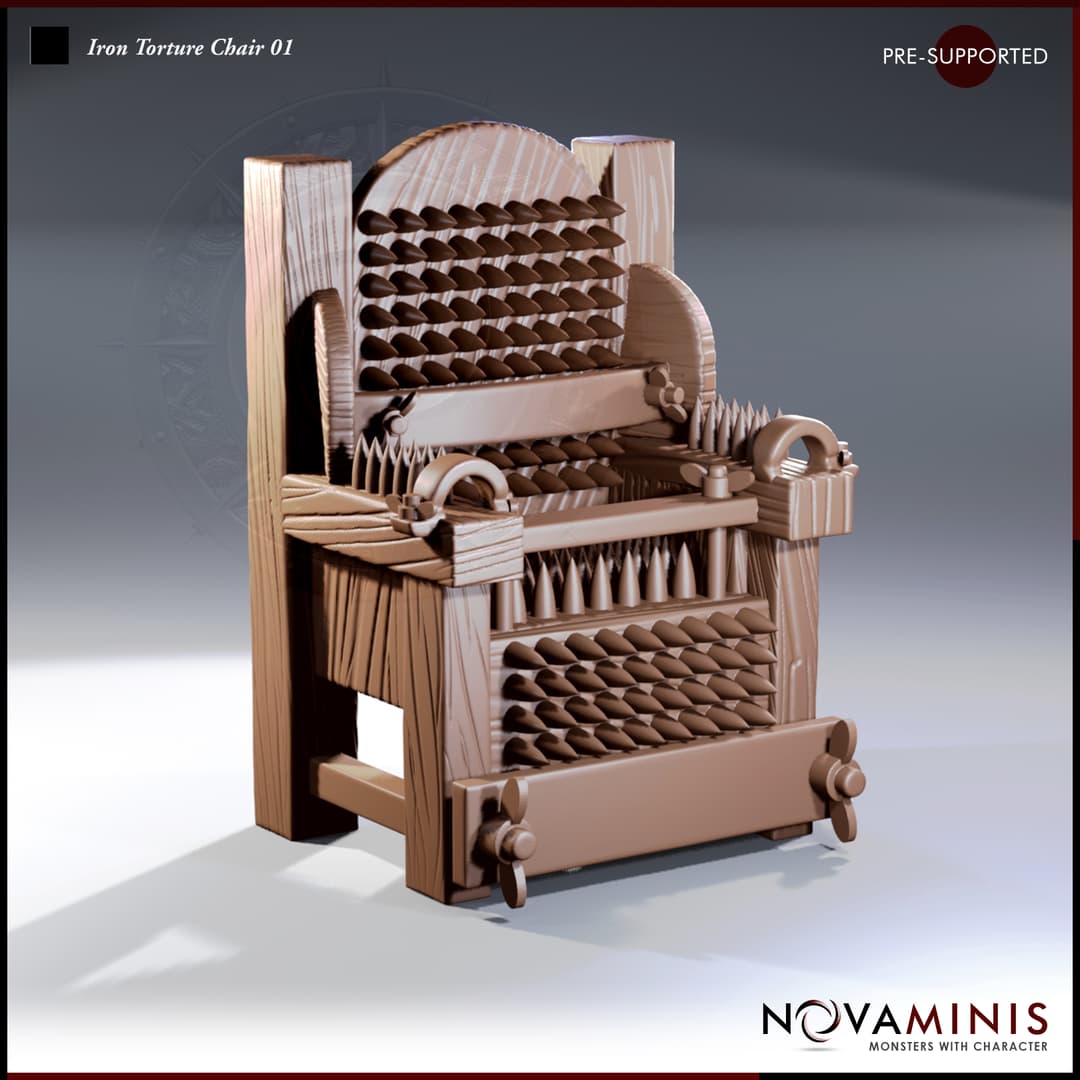 Iron Torture Chair 01