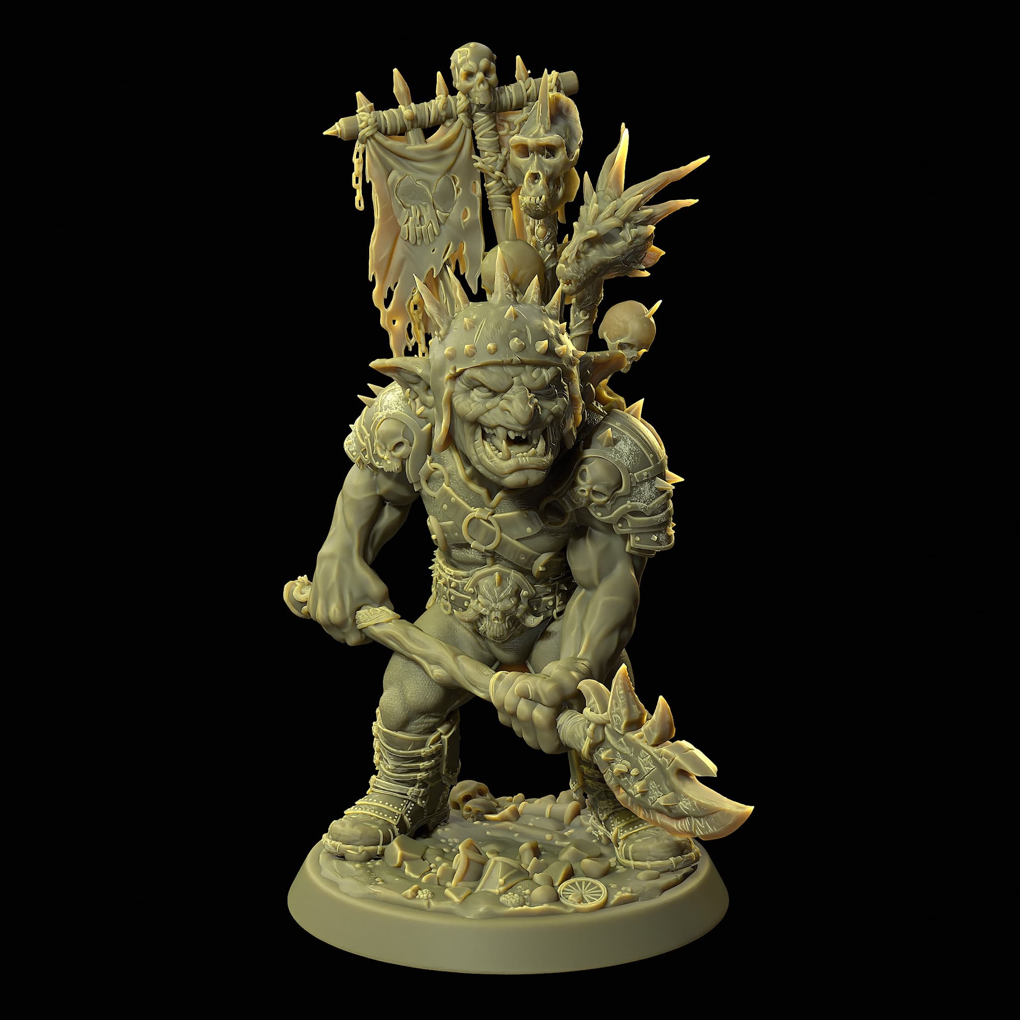 GrimSpoil — Goblin Skull Chief