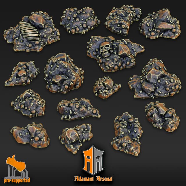 Basing Bits - Dirt Piles
