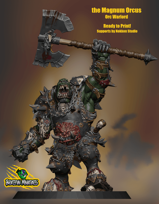 Magnum Orcus - Orc Warlord of Legend