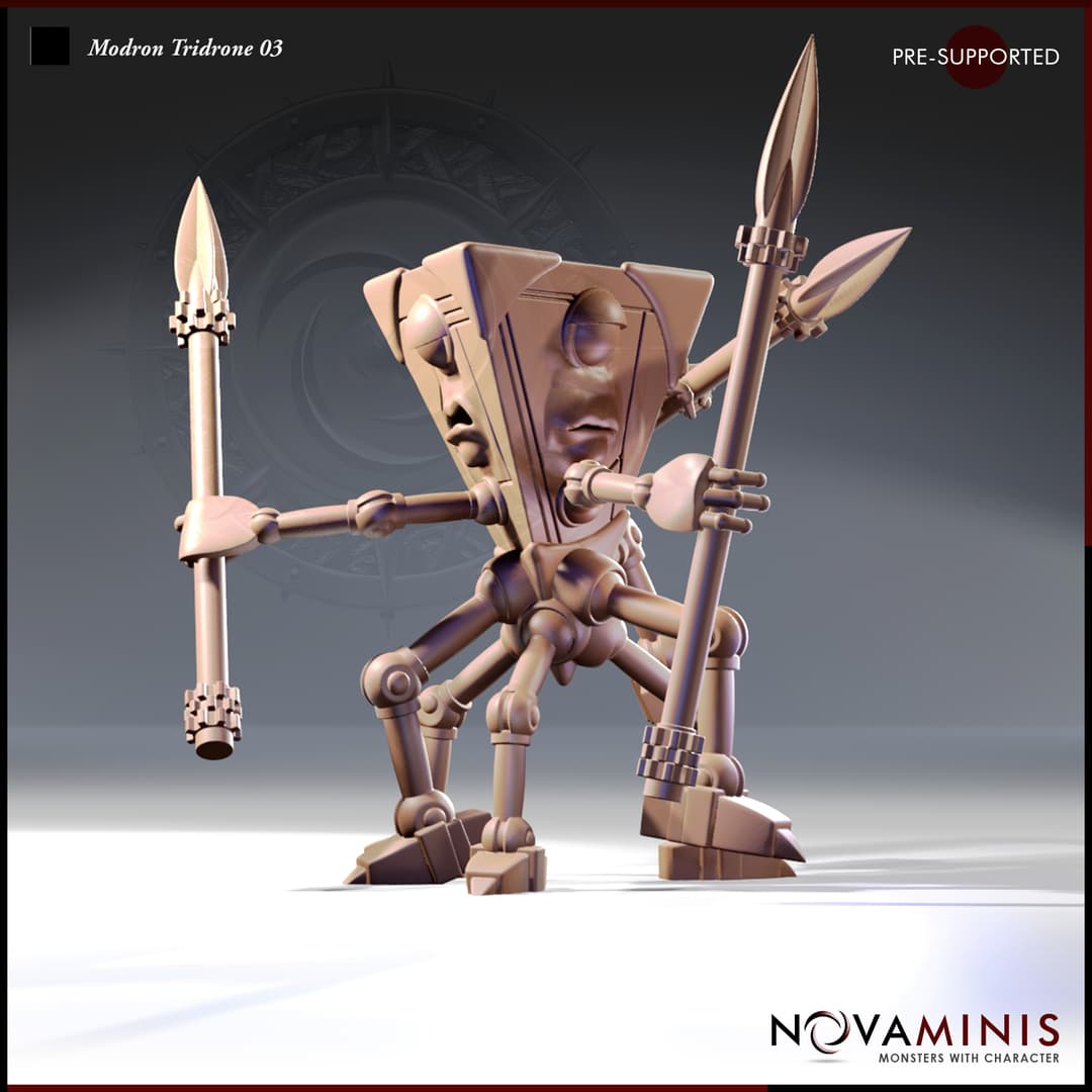 Modron Tridrone 03