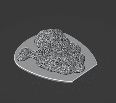 Gaslands 20mm Scale Foam Drop Template