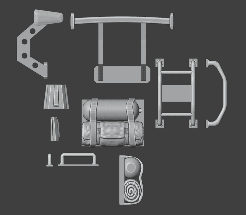 Gaslands Mixed Accessories Set