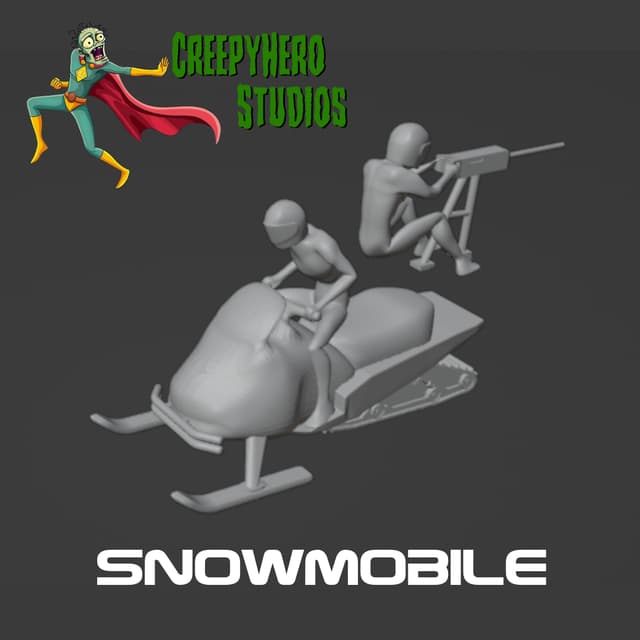 Gaslands Snowmobile