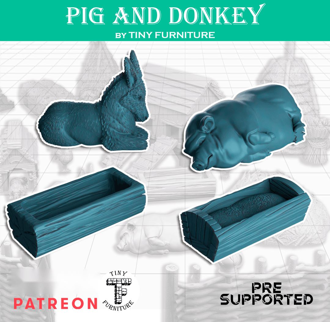 Pig and Donkey