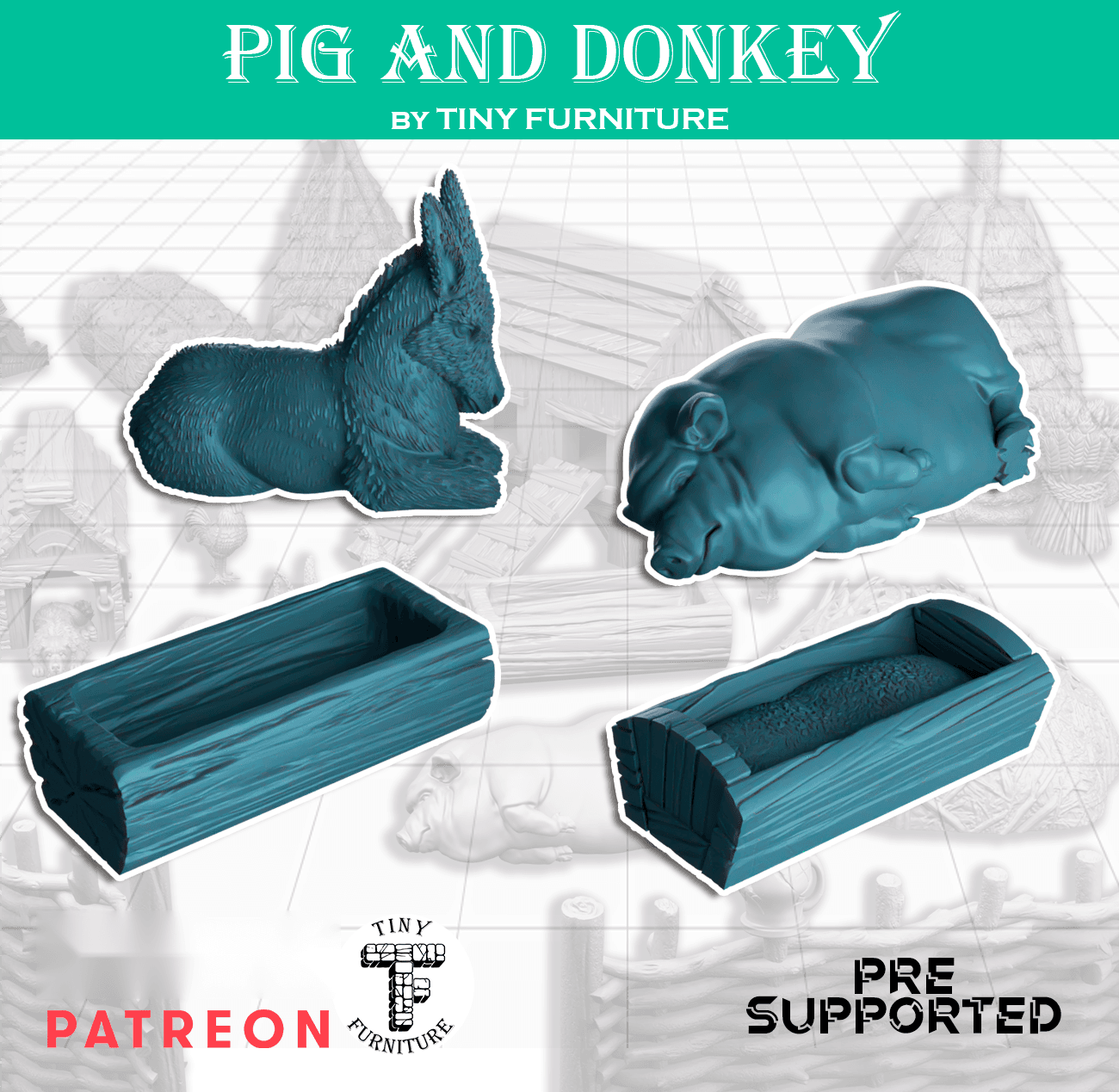 Pig and Donkey