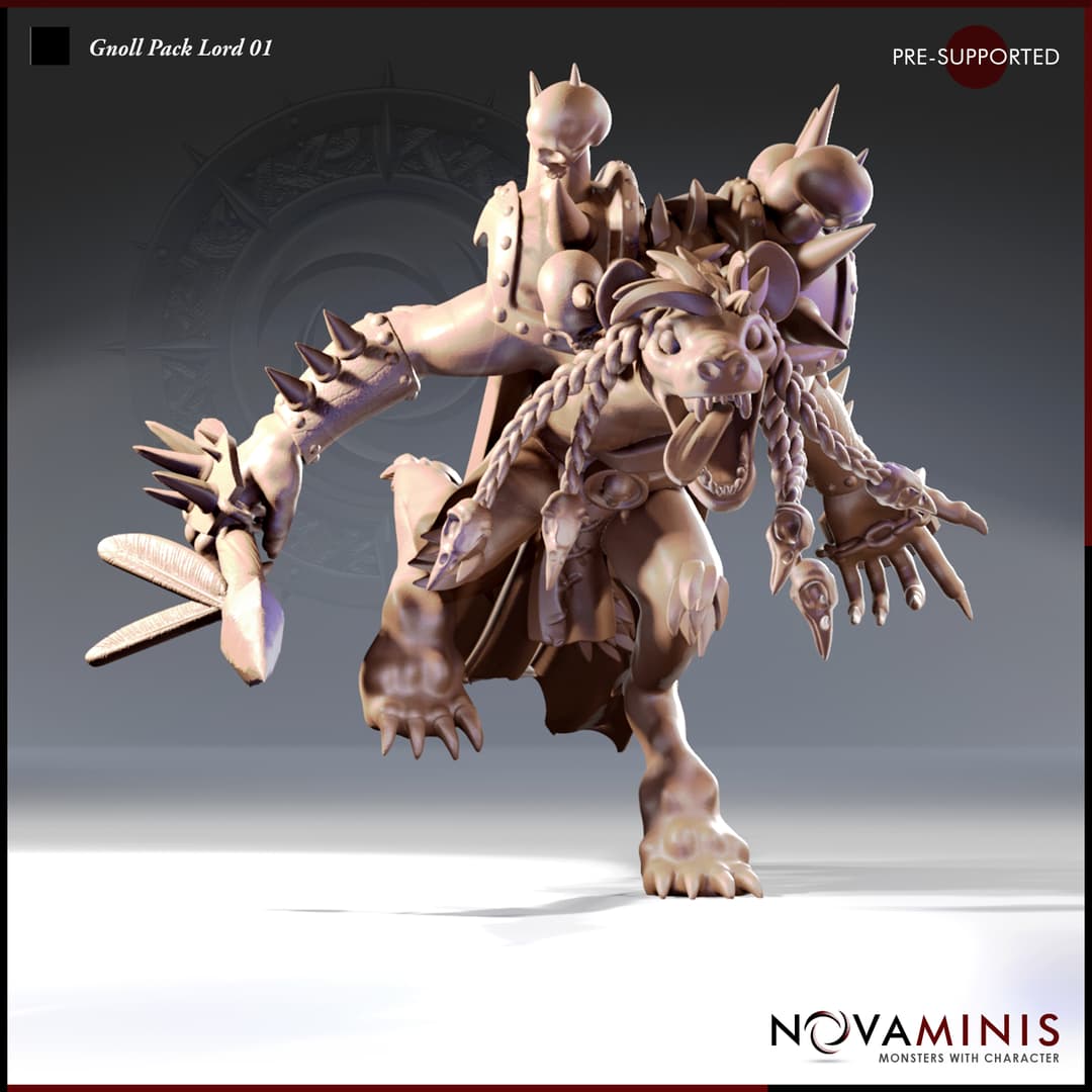 Gnoll Pack Lord 01