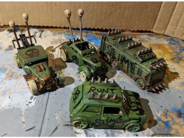 Gaslands - Car Upgrades