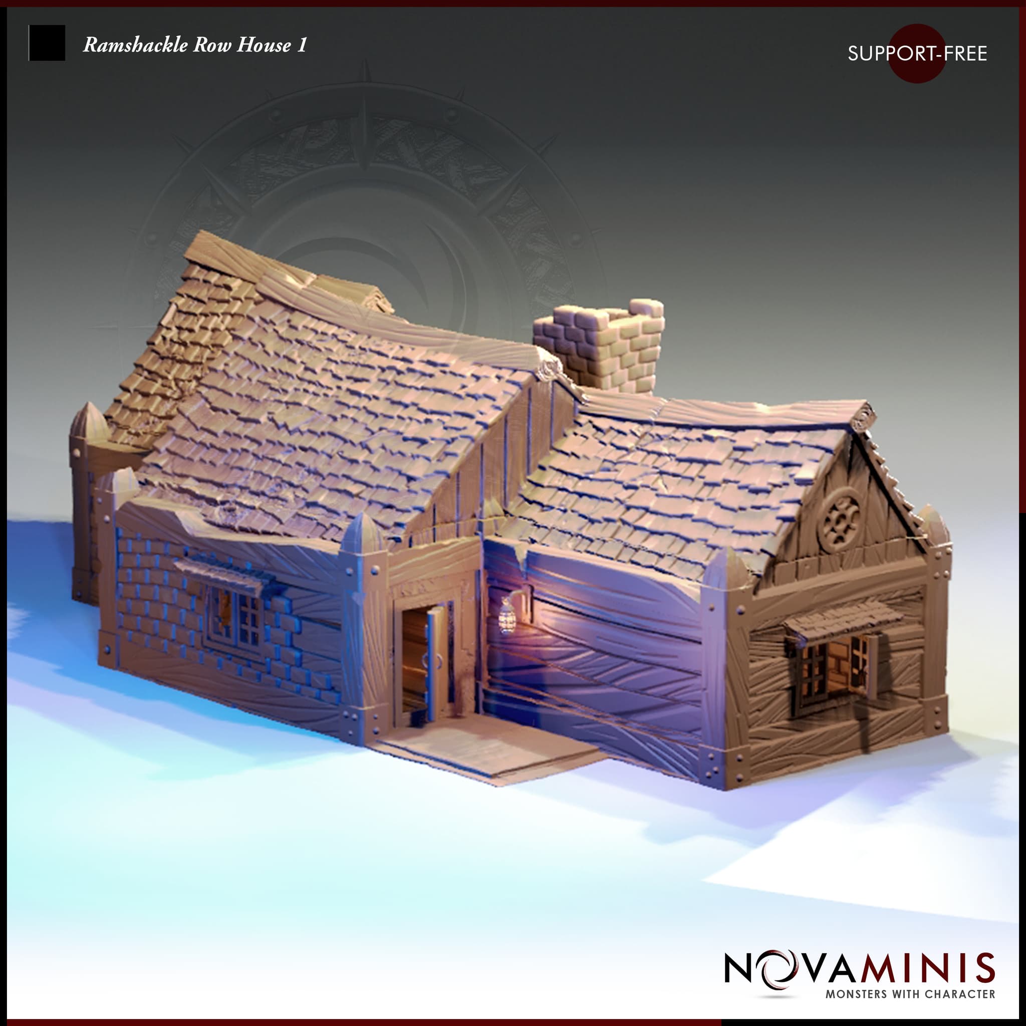 Ramshackle Row House 1
