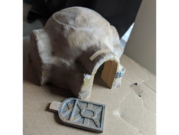 Star Wars Legion Terrain - Tatooine Hut