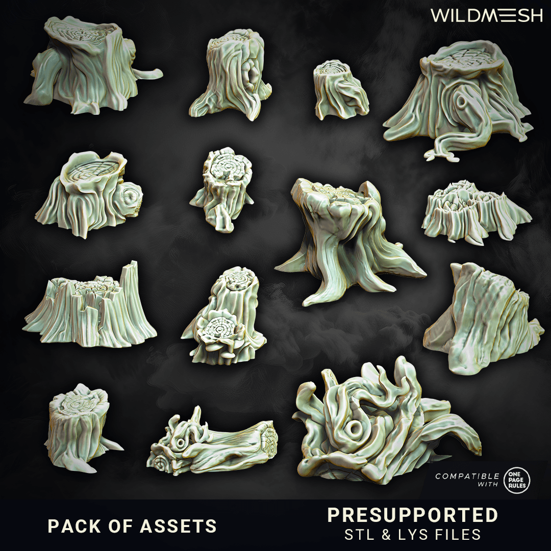 Assets - Tree trunks