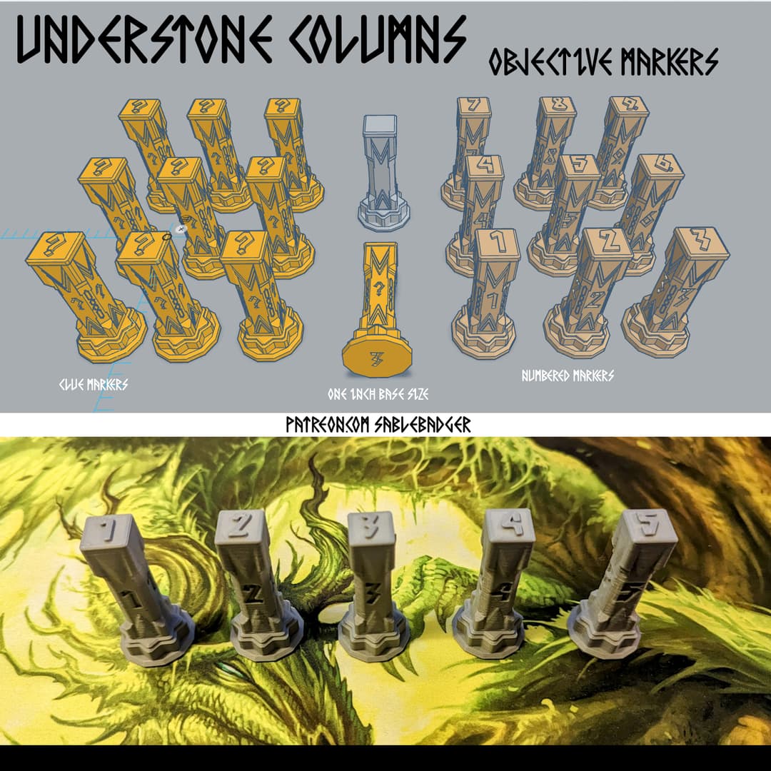 Objective Markers - Understone Columns