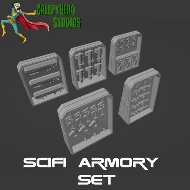 Science Fiction Armory Set