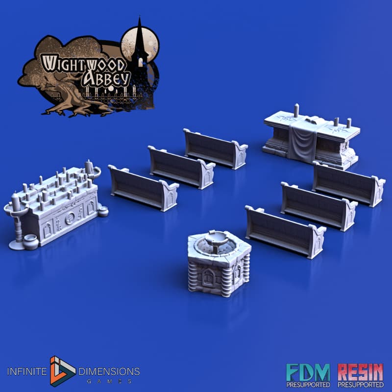 Church Furnishings Set