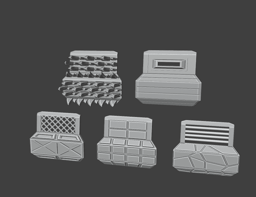 Gaslands Door Armor Set