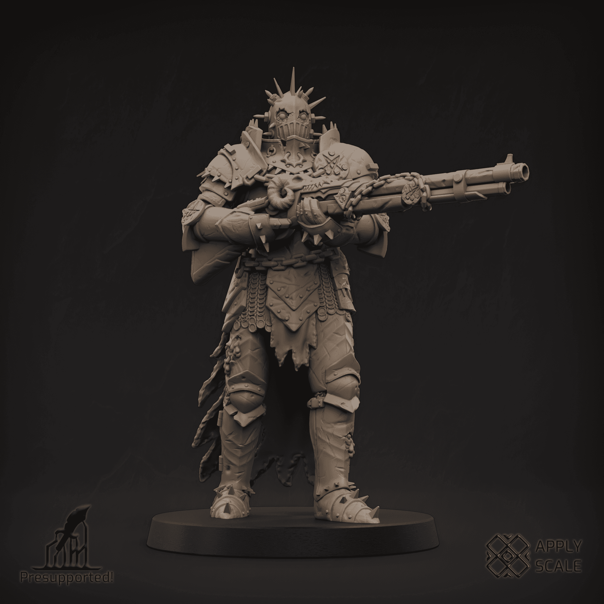 Infernal Knight 3 - Cursed Paladin - Warrior of Hell