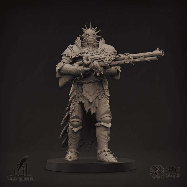 Infernal Knight 3 - Cursed Paladin - Warrior of Hell