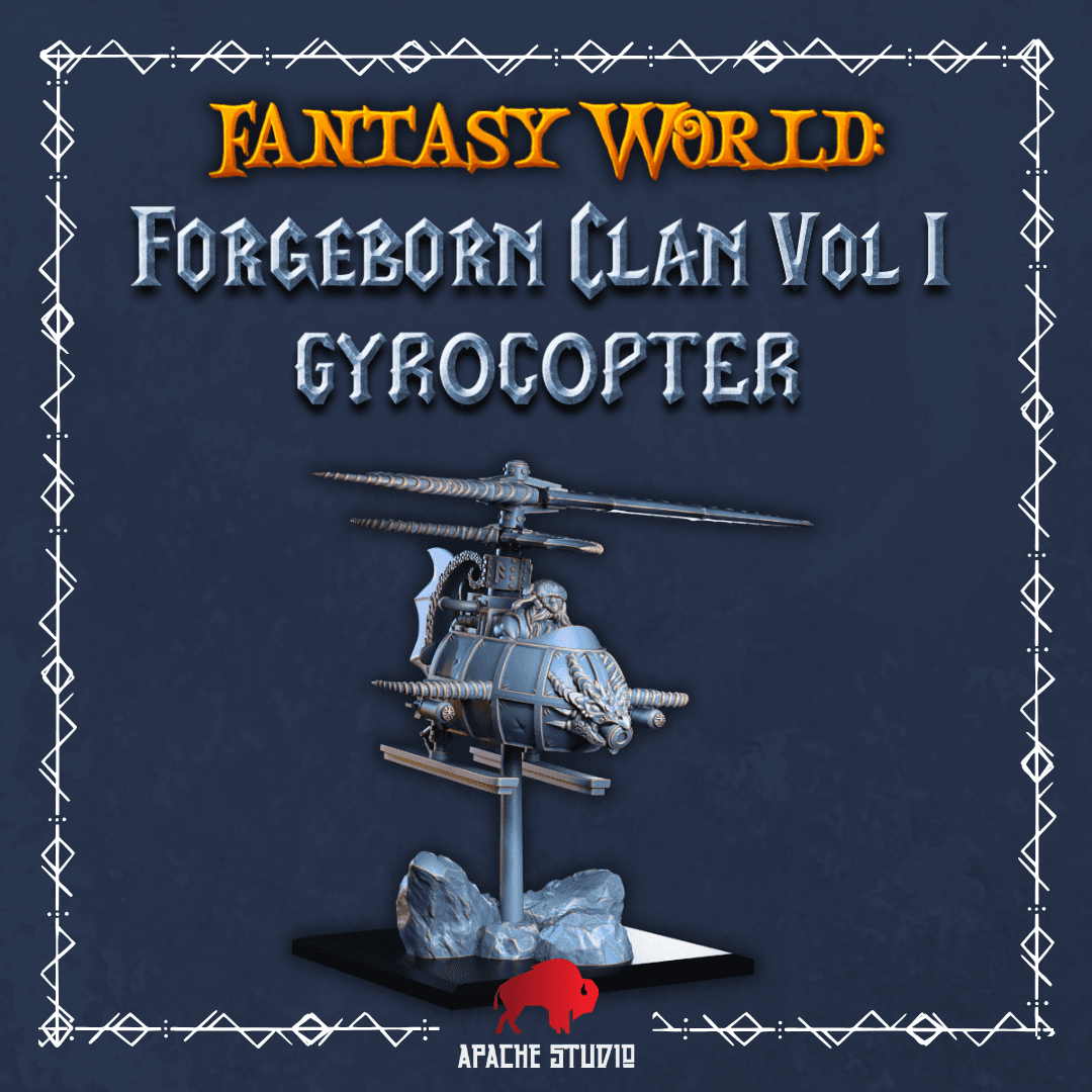  Forgeborn Clan: Gyrocopter 