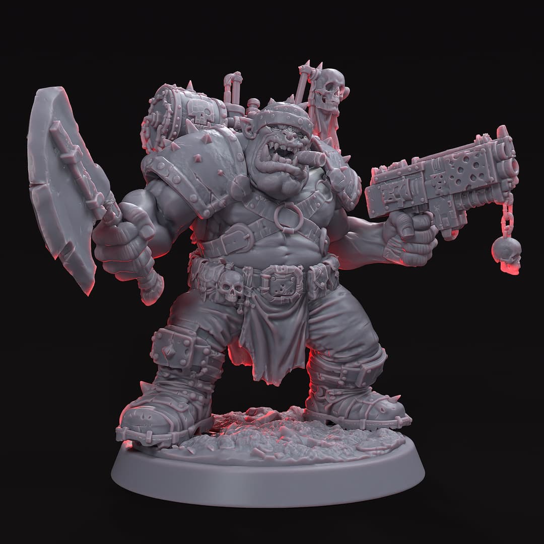 GrimSpoil — Grumlug Irongut, the Walking War Machine