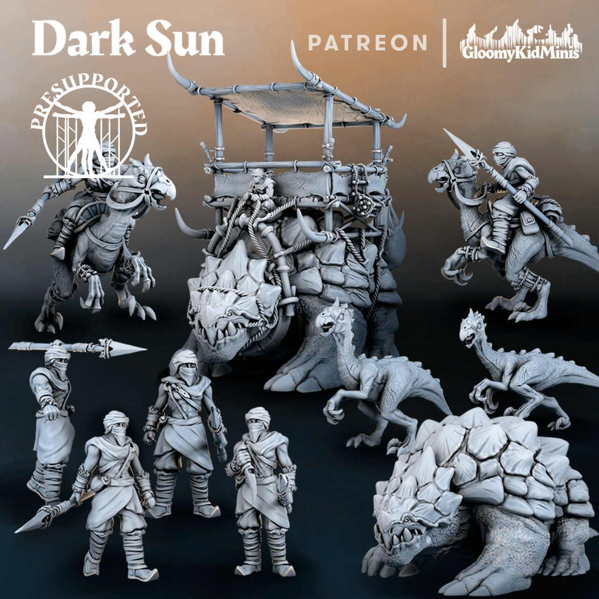 Dark Sun, Full Set