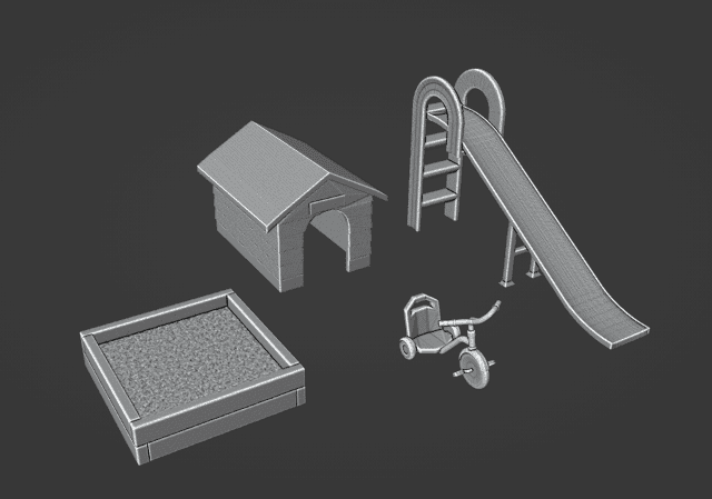 Modern Rural Scatter Three Set