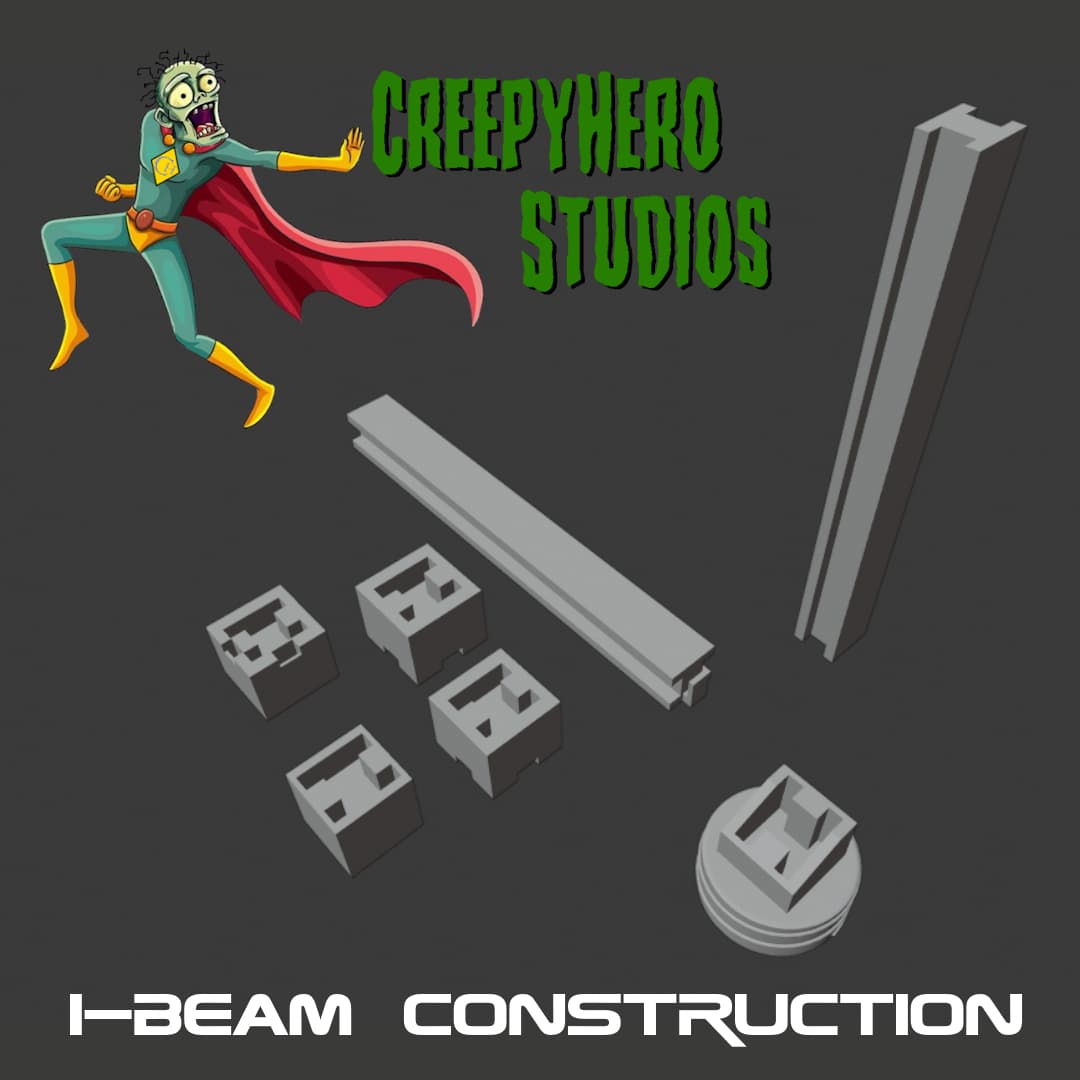 Modern I-Beam Construction Set