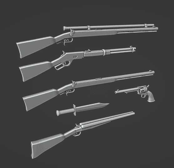 Wild West Weapon Set