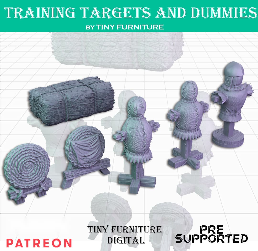 Training targets and dummies