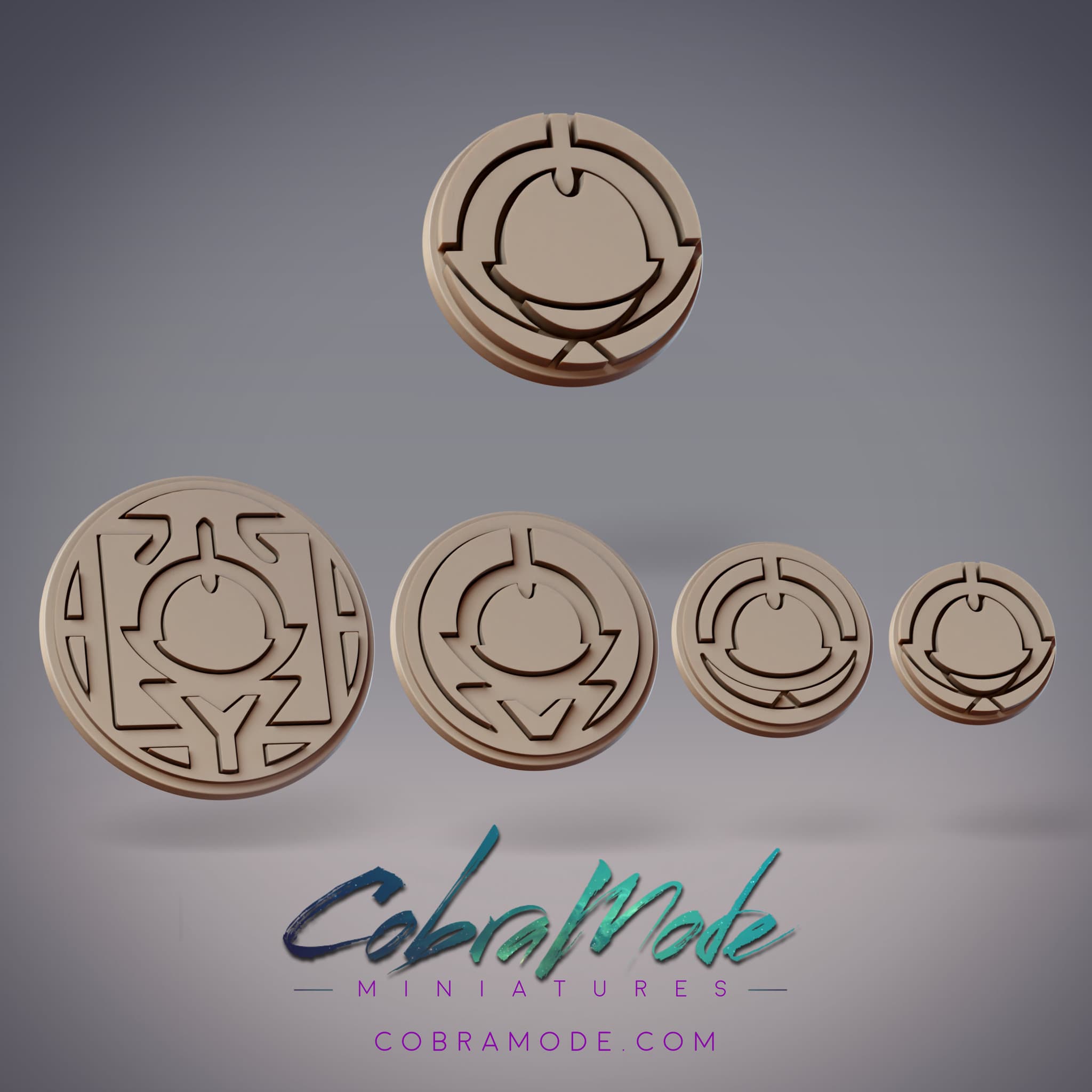 Nemesis Emblem Base Pack (4pcs)