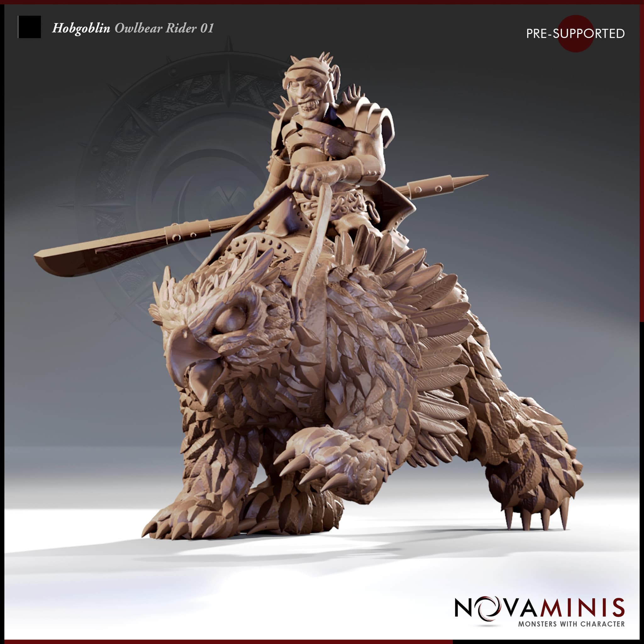Hobgoblin Owlbear Rider 01