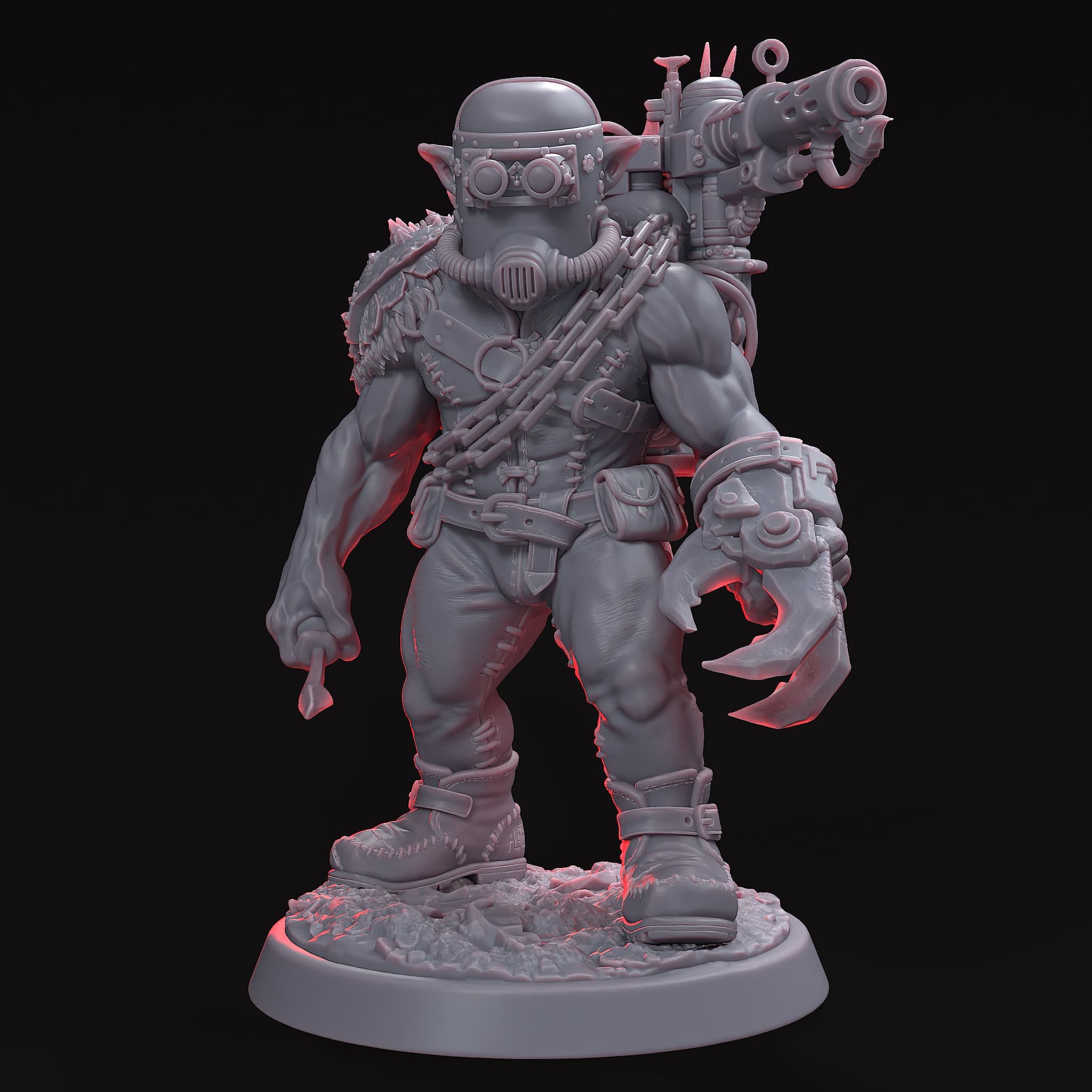 GrimSpoil — Krakk Voltclaw, the Ironwrench
