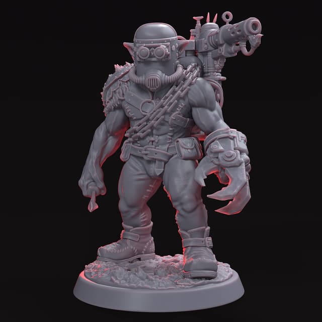 GrimSpoil — Krakk Voltclaw, the Ironwrench