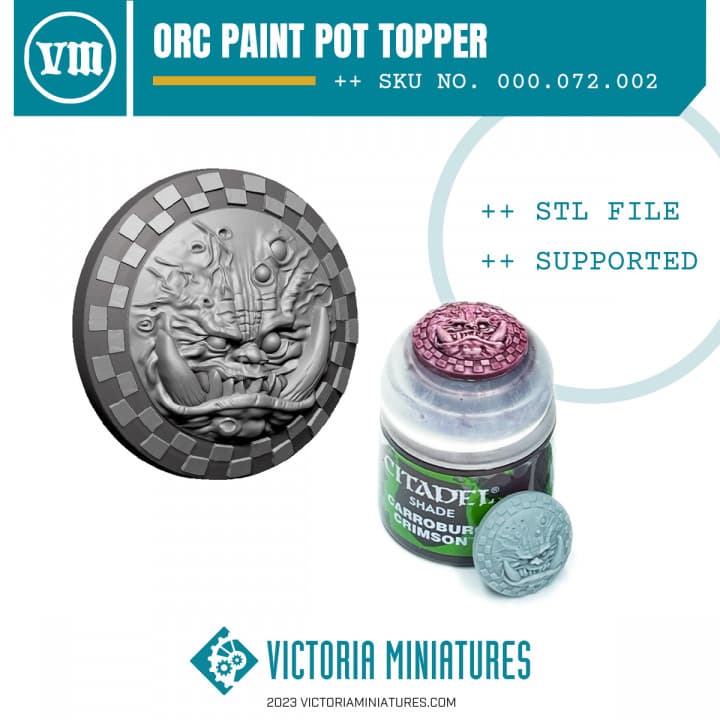Orc Citadel Paint Pot Topper Swatch