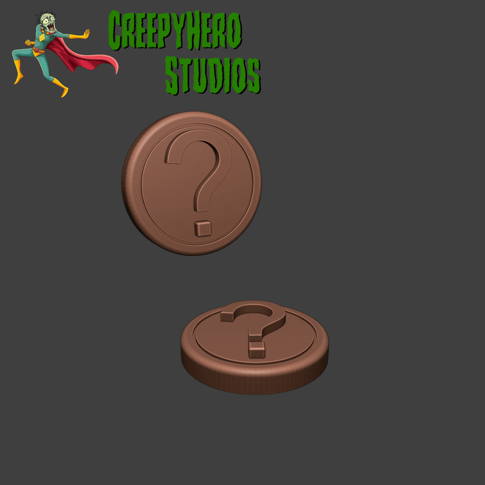 Mystery Token – Universal Objective and Event Marker for Miniature Tabletop Gaming