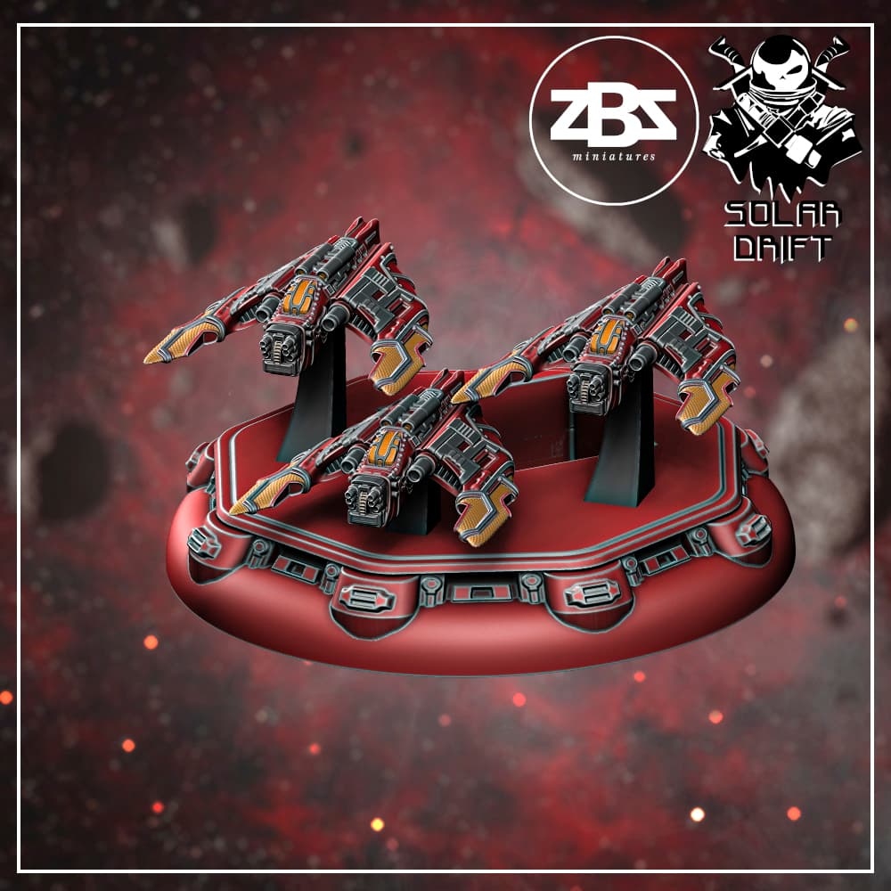 Cult Guard bomber squadron (Solar Drift)