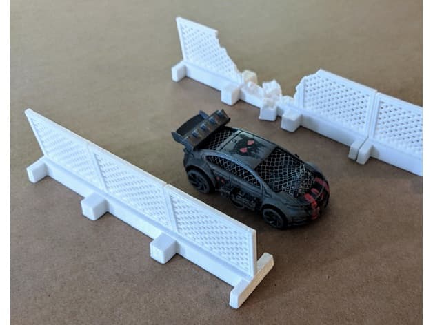 Gaslands - Raceway Fencing